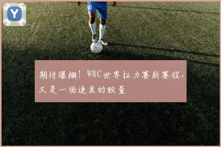 期待爆棚!WRC世界拉力赛新赛程,又是一场速度的较量